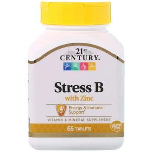 21st Century - Stress B with Zinc (66 таблеток)