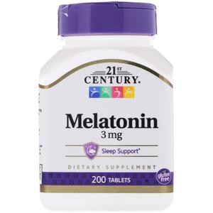 21st Century - Melatonin 3 мг (200 таблеток)
