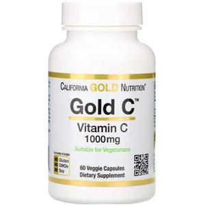 California Gold Nutrition - Gold C Vitamin C 1000 мг (60 капсул)