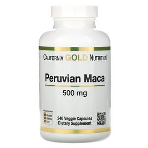 California Gold Nutrition - Peruvian Maca 500 мг (240 капсул)