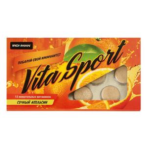 IRONMAN™ Vita Sport с эхинацеей (12 таблеток) Апельсин