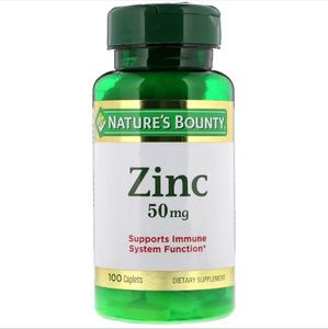 Nature's Bounty - Zinc 50 мг (100 таблеток)