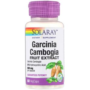 Solaray - Garcinia Cambogia Extract 500 мг (60 капсул)
