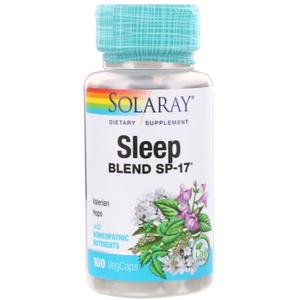 Solaray - Sleep Blend SP-17 (100 капсул)
