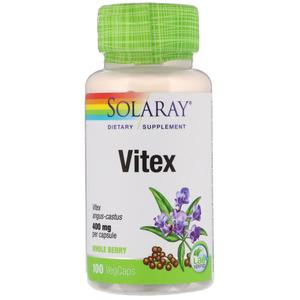 Solaray - Vitex 400 мг (100 капсул)