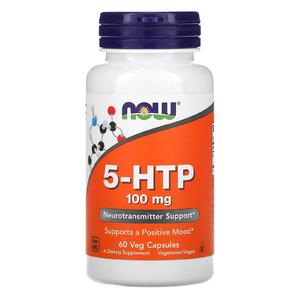 NOW 5-HTP 100 мг (60 капсул)