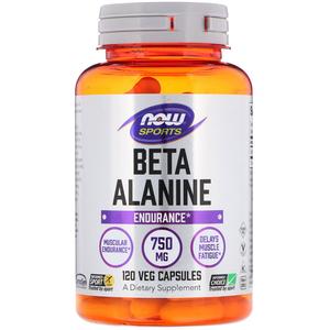NOW Beta-Alanine 750 мг (120 капсул)