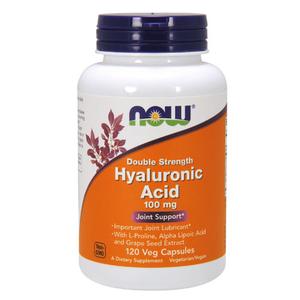 NOW Hyaluronic Acid - Double Strength 100 мг (120 капсул)