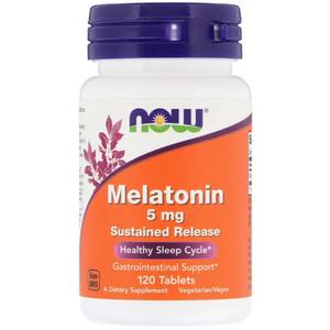NOW Melatonin 5 мг (120 таблеток)