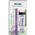 NOW Certified Organic Lavender Roll-On (10 мл.)