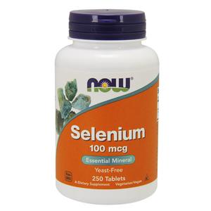 NOW Selenium 100 мкг (250 таблеток)