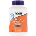 NOW Ultra Omega 3-D (90 капсул)