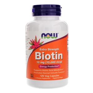 NOW Biotin 10000 мкг (120 капсул)